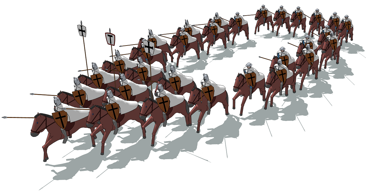 3D визуализация тевтонские рыцари 3D визуализация тевтонских рыцарей